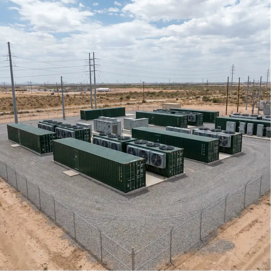 BESS Enclosure Array