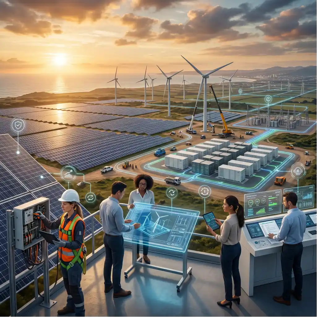 Hariya Solar Engineering Team Field Inspection